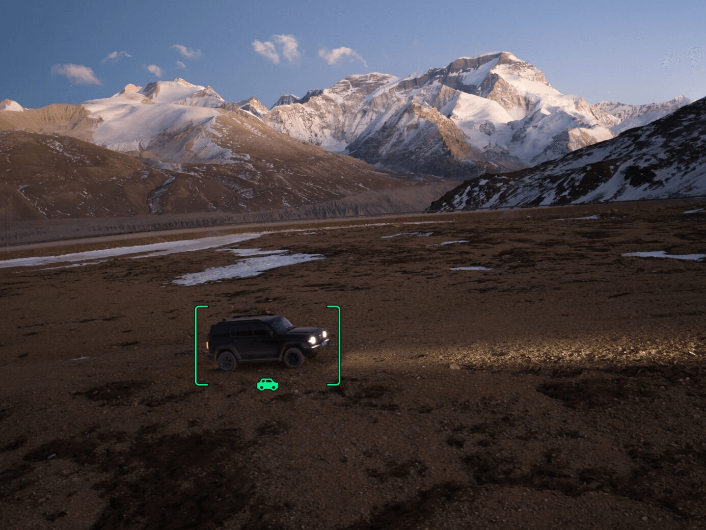 Support dynamic return points, car photography is more convenient